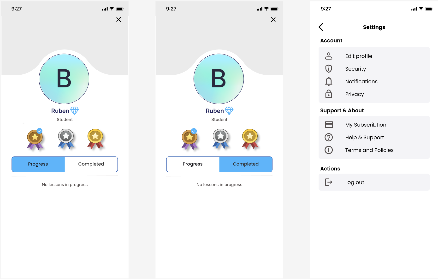 H Account View By Mili Khatri